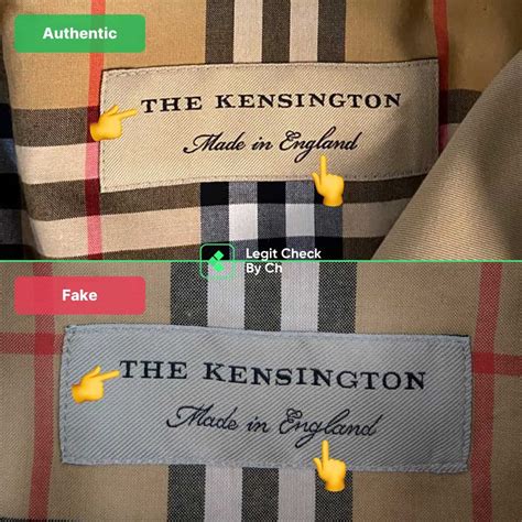 burberry fake goods|how to authenticate Burberry.